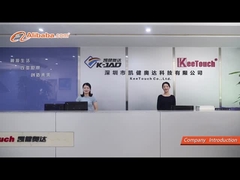 Compacte Kiosklcd Monitor,“ Touch screen 21,5 met de Videoinput van VGA DVI