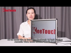 Industriële Open Touchscreen van de de Aanrakingsmonitor van de Kaderzaag 19 Waterdichte Duimoppervlakte