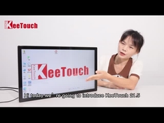 Vandaalbewijs 21,5 de Aanrakingsmonitor van het Duimpcap Open Kader voor Kiosken