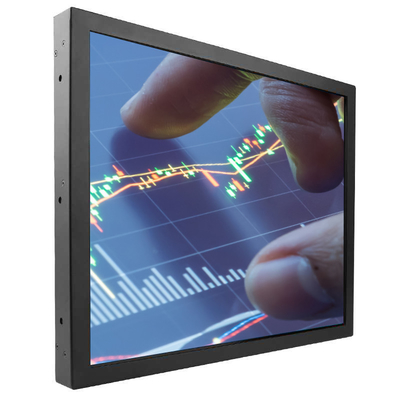 19" Infrared Touch Monitor , 250 Nits Waterproof Open Frame Touch Screen Monitor