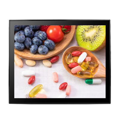 VGA / DVI Video Input PCAP Touch Panel With 10 Points Touch Interface